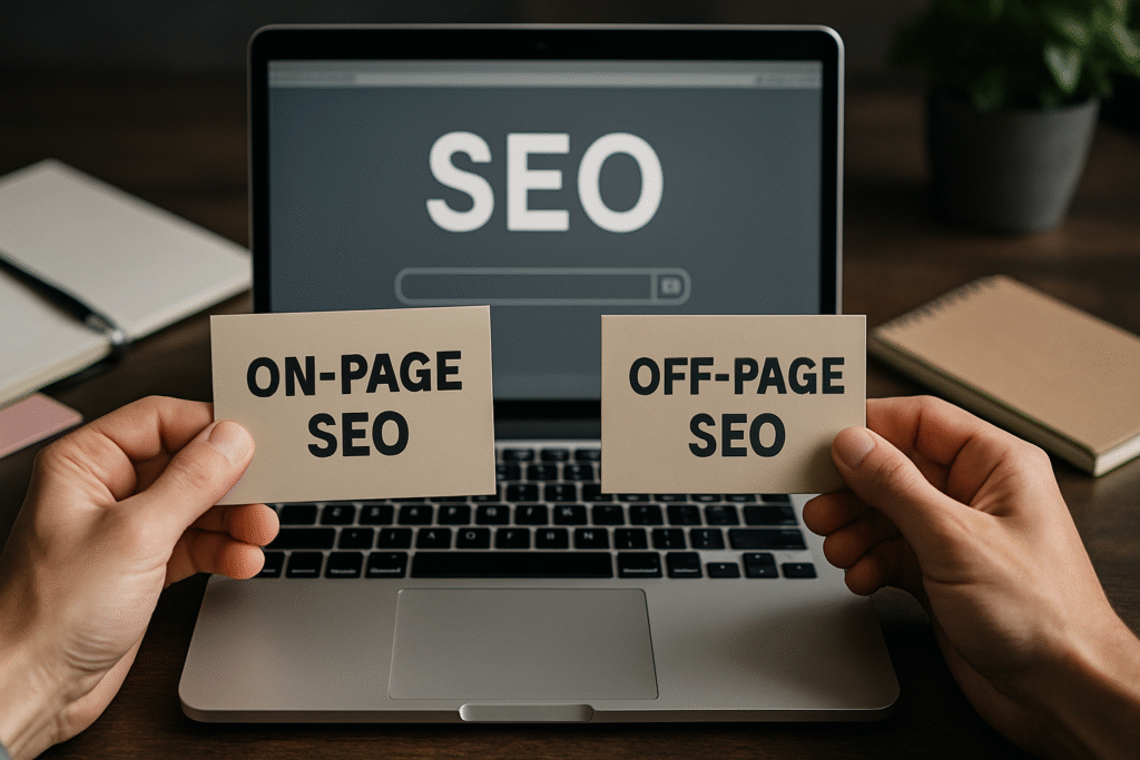 Diferença entre SEO On-Page e Off-Page (e Como Usar Ambos)