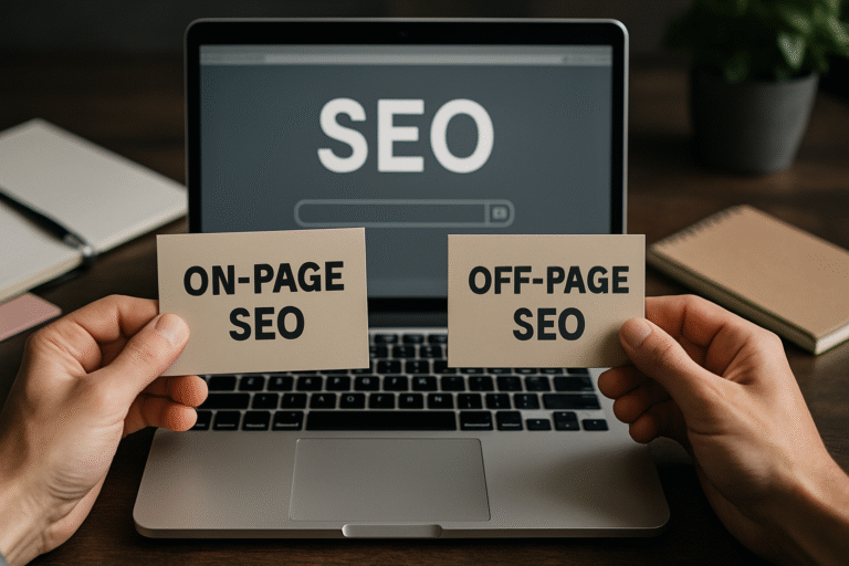 Diferença entre SEO On-Page e Off-Page (e Como Usar Ambos)