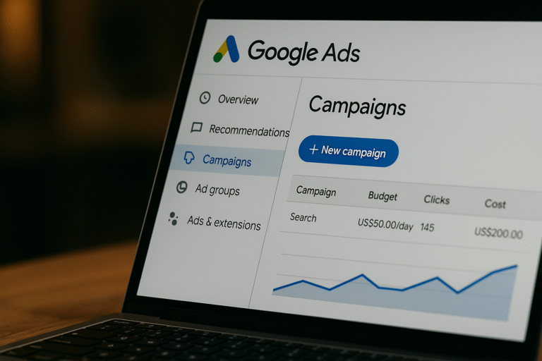 Google Ads para Iniciantes: Passo a Passo Completo