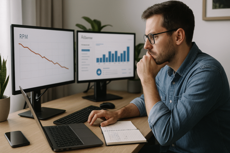 Principais Motivos do RPM Baixo no AdSense e Como Corrigir