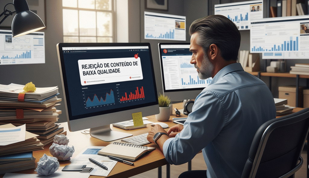 Conteúdo de Baixo Valor: O que É e Como Evitar na Sua Aplicação ao AdSense