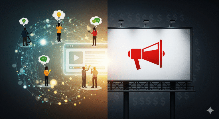 Diferença entre Marketing de Conteúdo e Publicidade Tradicional