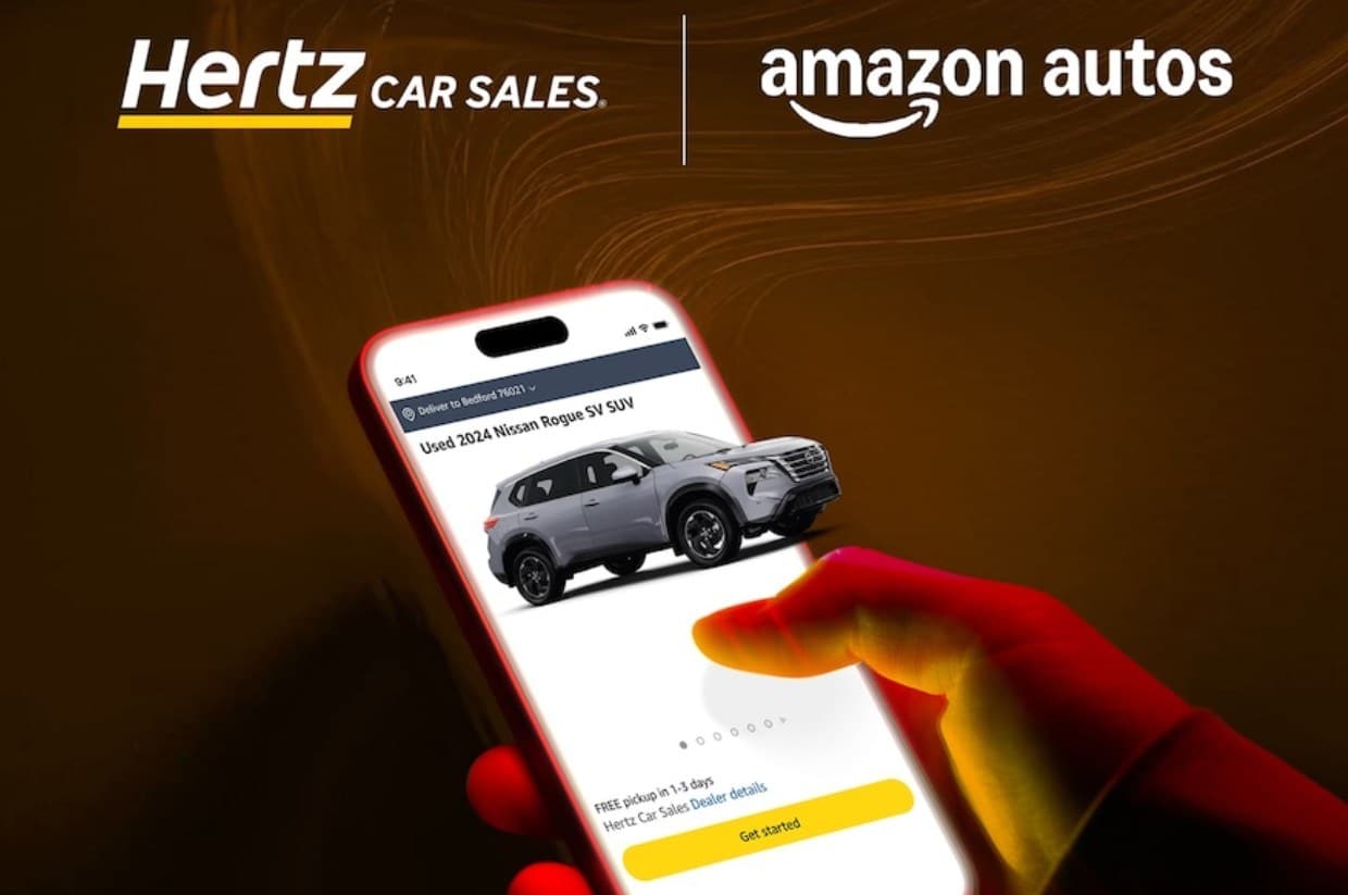 Hertz passa a vender carros usados de locadora pela Amazon nos EUA - Imagem do artigo original
