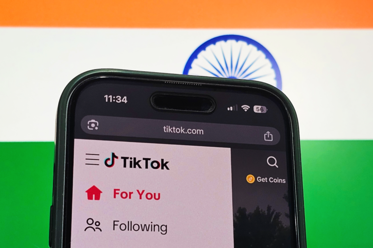 TikTok nega retorno à Índia e diz que bloqueio continua em vigor