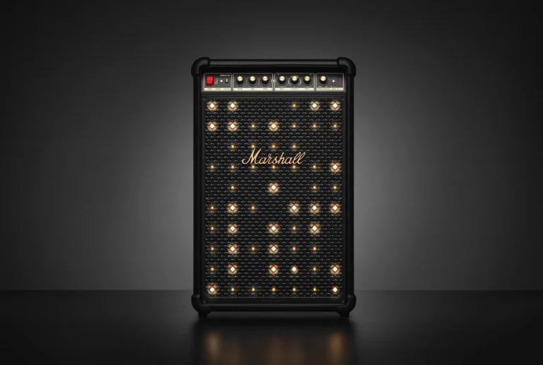 Marshall apresenta Bromley 750, primeiro alto-falante Bluetooth para festas com LEDs ocultos