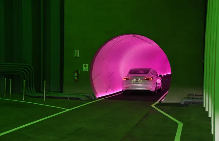 The Boring Company inicia testes do Full Self-Driving da Tesla nos túneis de Las Vegas