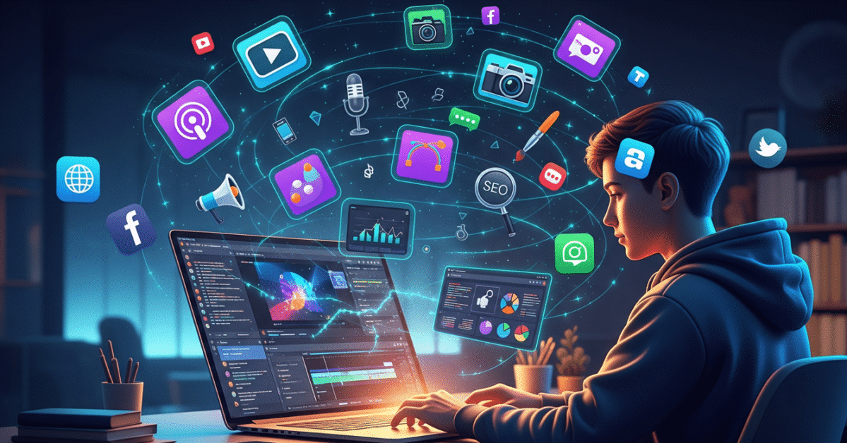 Ferramentas Indispensáveis para Criadores de Conteúdo