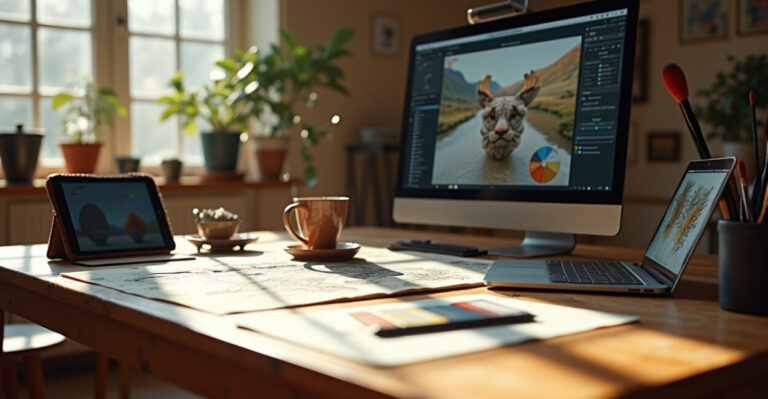 Softwares: Os 5 Programas que Dominam a Arte Digital