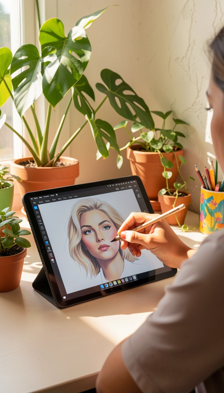 Faça sua arte parecer finalizada