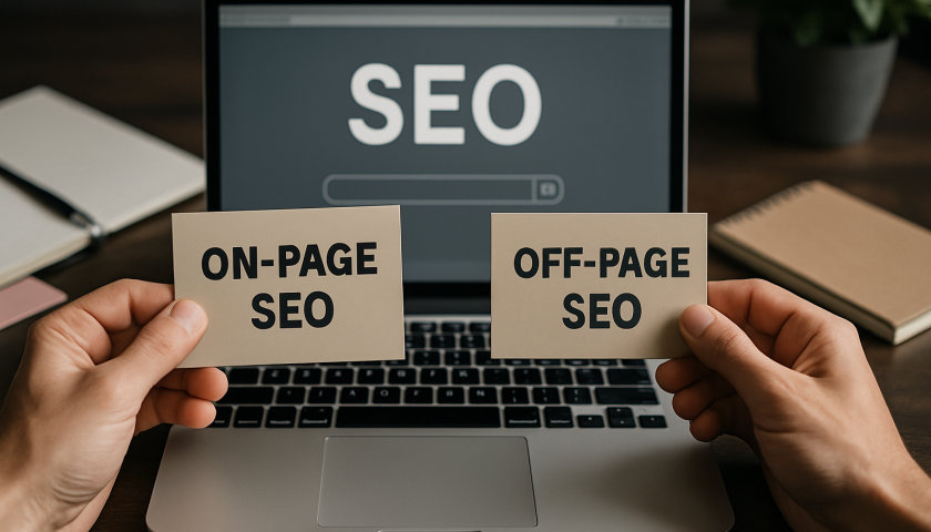 Diferença entre SEO On-Page e Off-Page (e Como Usar Ambos)