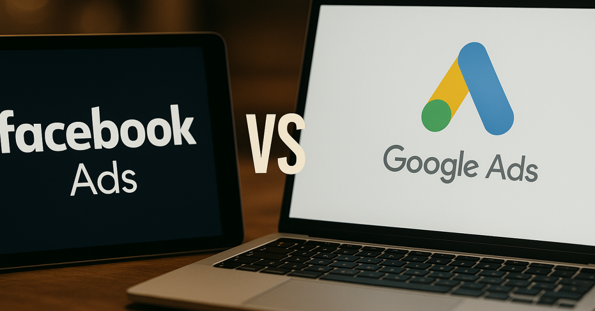 Facebook Ads vs Google Ads Qual Escolher Facebook Ads vs Google Ads Qual Escolher