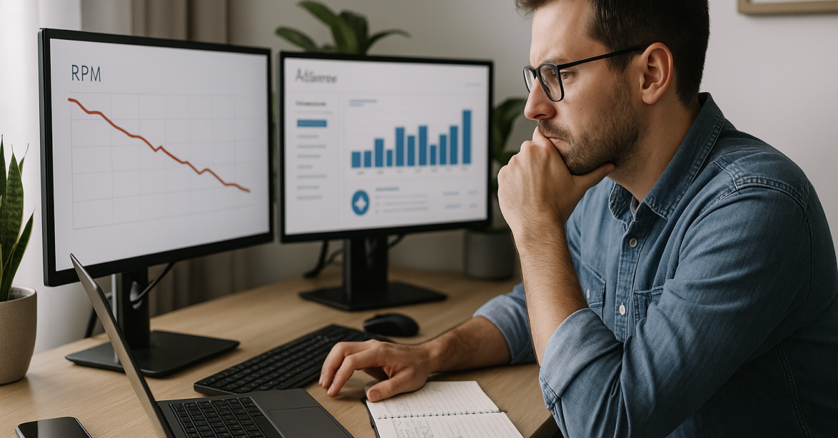 Principais Motivos do RPM Baixo no AdSense e Como Corrigir RPM Baixo