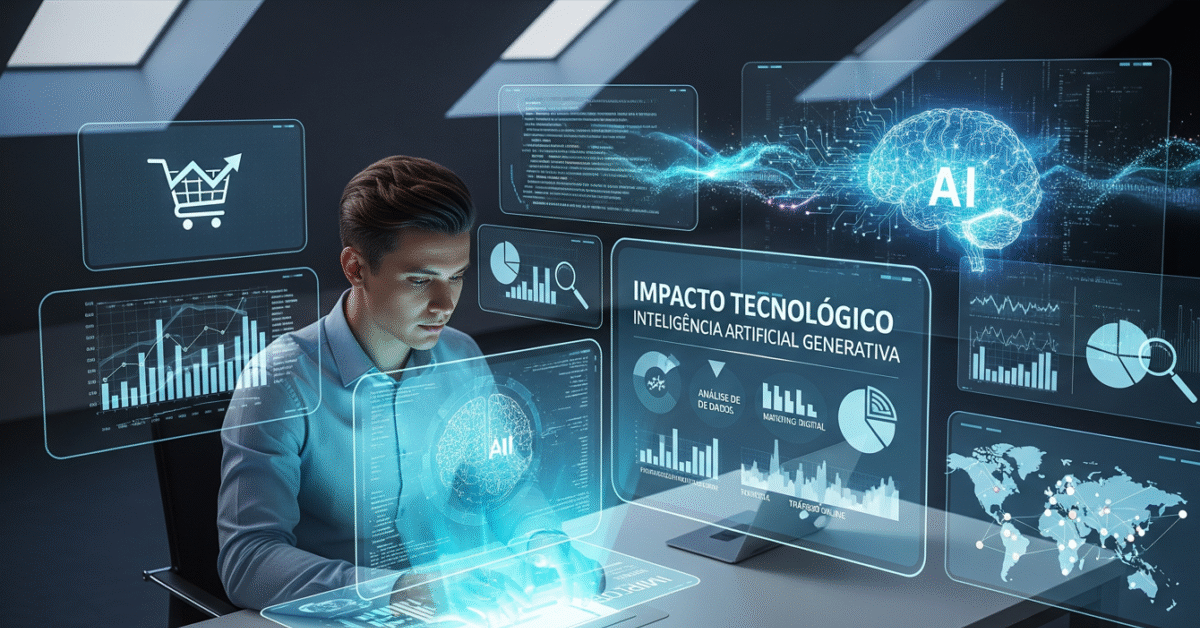 Tecnologia de IA Generativa Impactos no Mercado Digital Tecnologia de IA Generativa Impactos no Mercado Digital