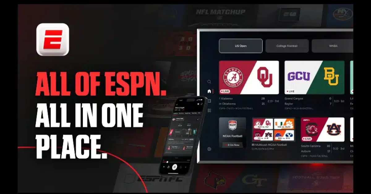 Imagem destacada - ESPN lança serviço de streaming com feed no estilo TikTok e comentários gerados por IA