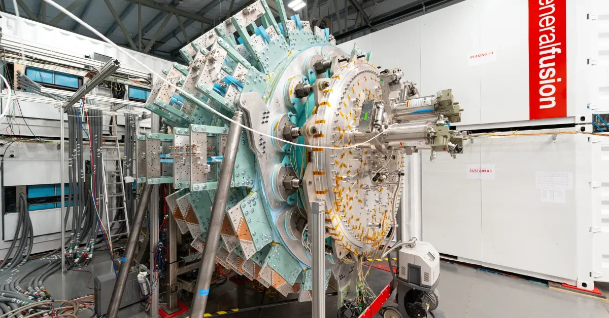 Imagem destacada - General Fusion recebe aporte de US$ 22 milhões para manter projeto de fusão nuclear
