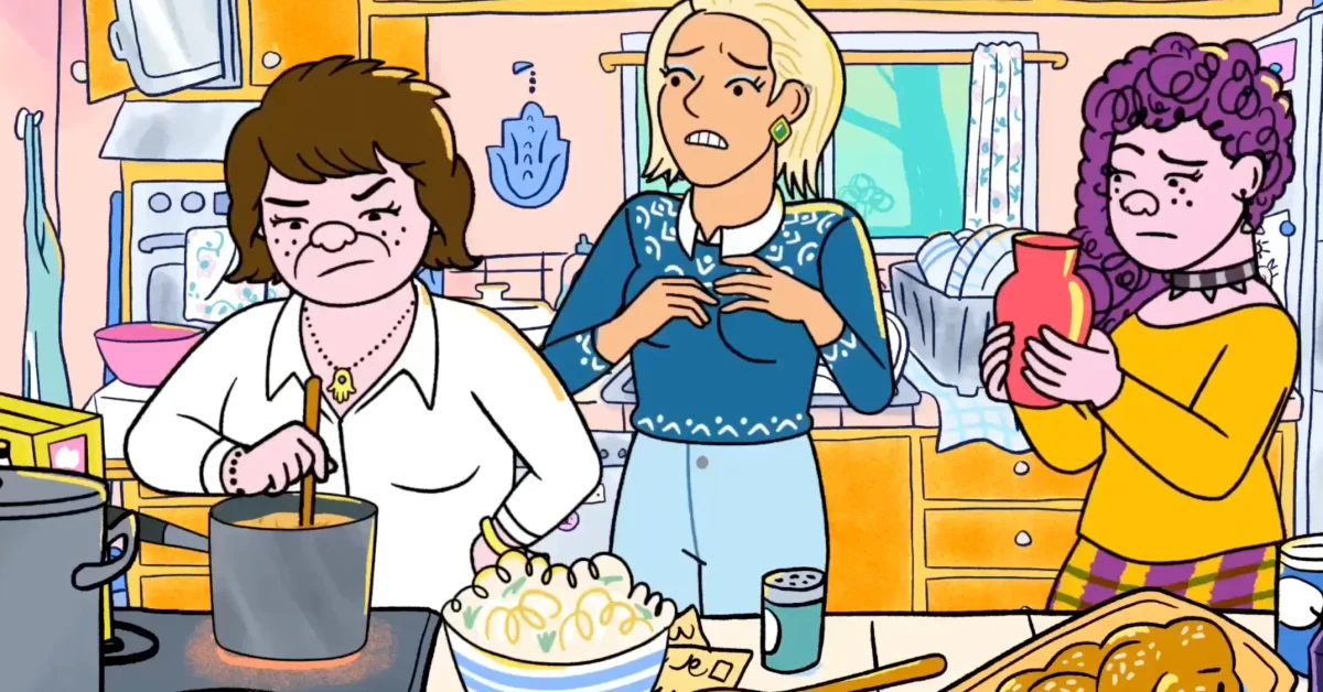 Imagem destacada - Long Story Short, nova animação da Netflix, retrata décadas da família Schwooper com humor e drama