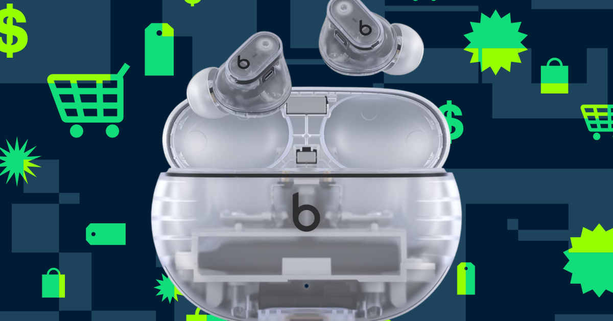 Imagem destacada - Beats Studio Buds Plus translúcidos chegam a 50% de desconto nos EUA