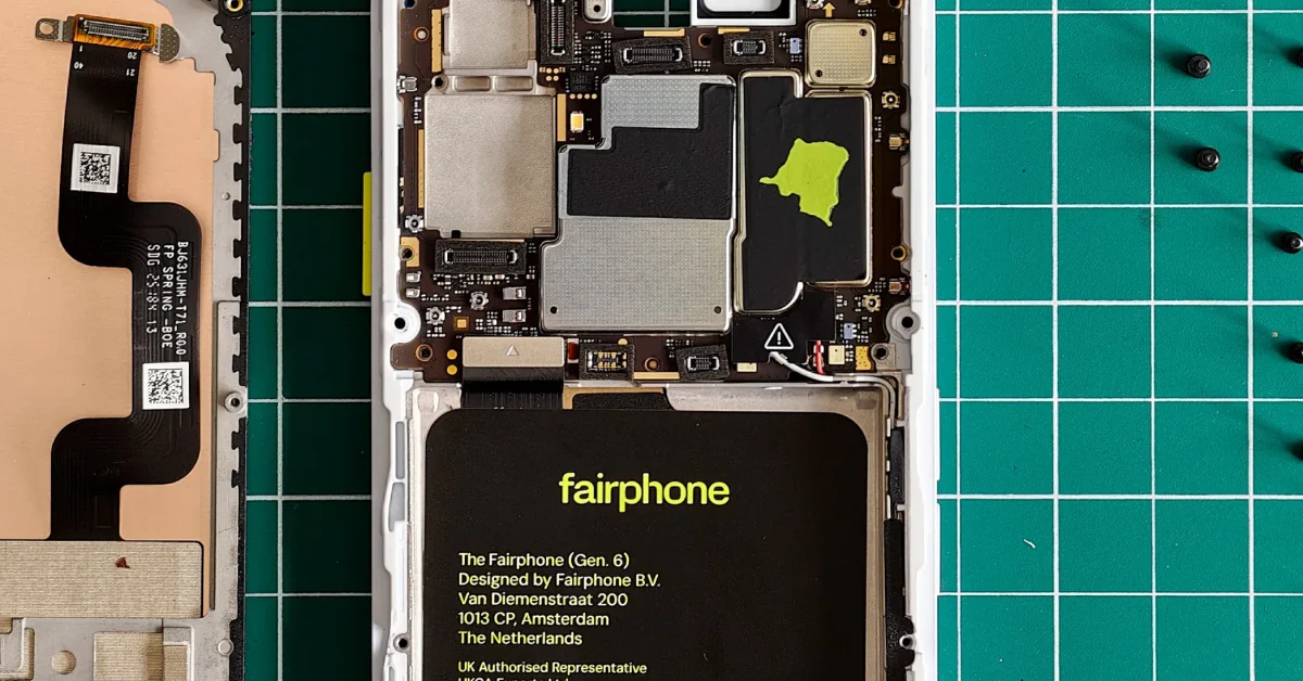 Imagem destacada - Fairphone 6 reforça reparabilidade e suporte prolongado, mas preço eleva barreiras nos EUA