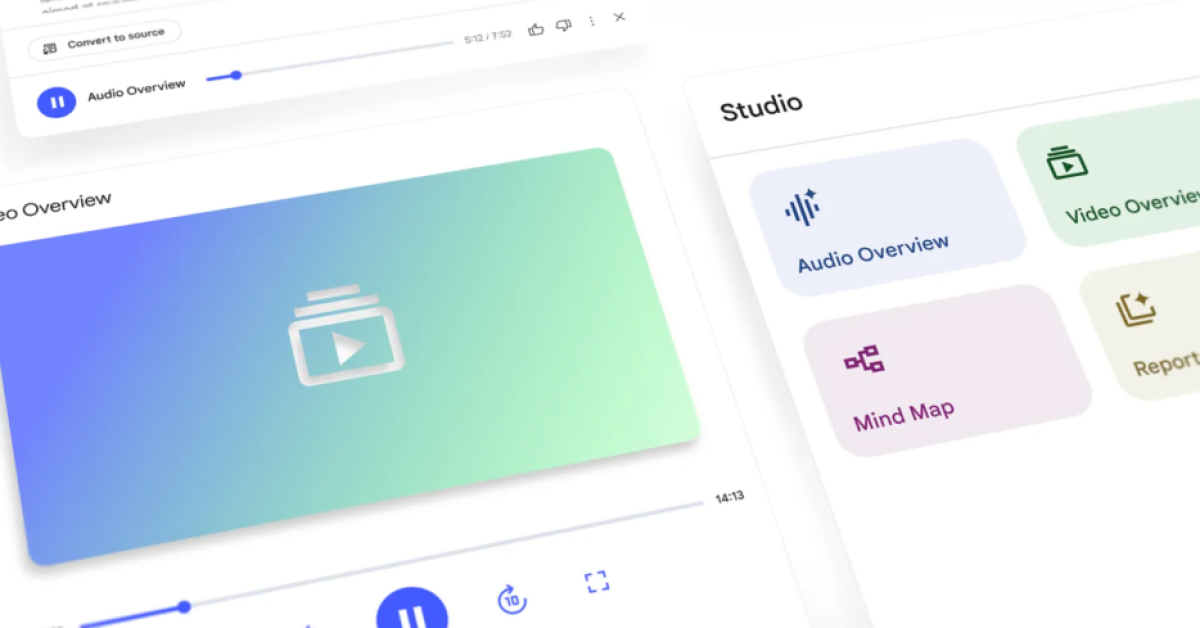 Imagem destacada - Google amplia recurso de Vídeo Overview do NotebookLM para 80 idiomas