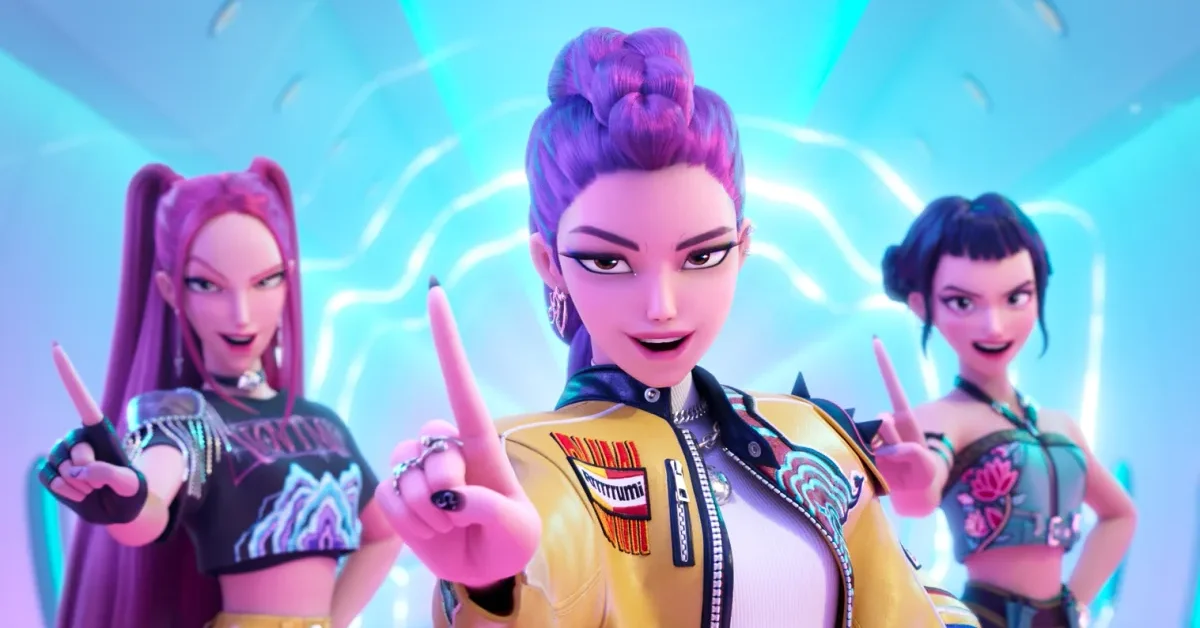 Imagem destacada - KPop Demon Hunters supera Red Notice e se torna o filme mais assistido da história da Netflix